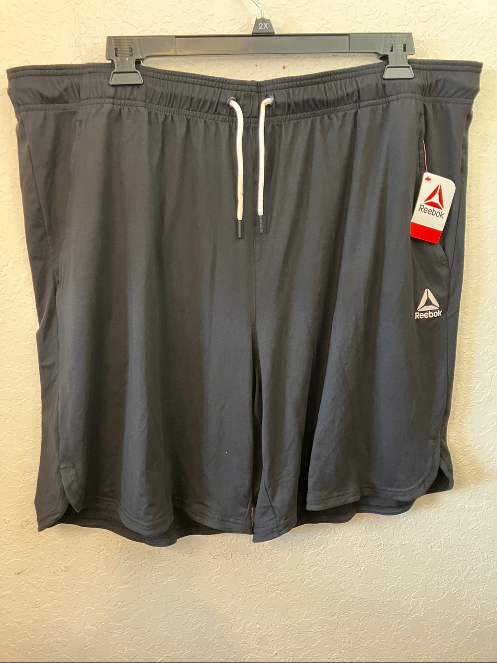 🆕 Men’s Reebok Black Long basketball shorts 3X